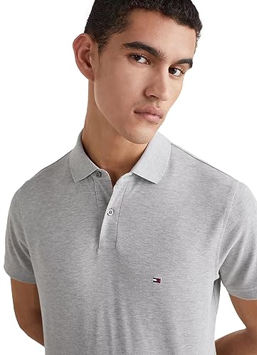 Image of Tommy Hilfiger Men's Short Sleeve Cotton Pique Polo Shirt in Regular Fit 2024 Collection