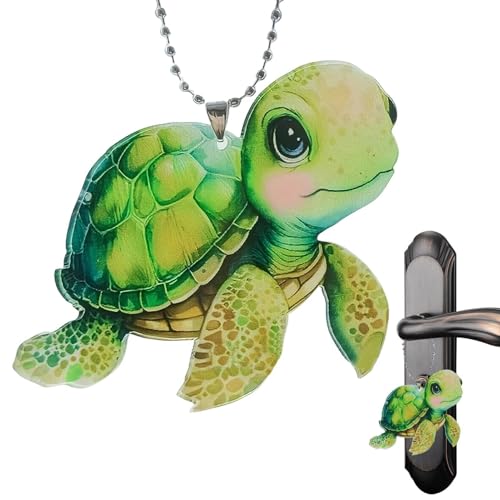 Bonita decoración de espejo retrovisor – Bonita figura de dibujos animados para automóvil, decoración realista de espejo retrovisor, accesorios acrílicos para puerta, camión