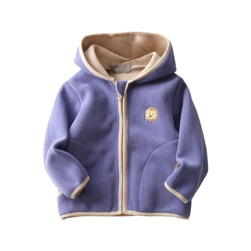 Manteau chaud pour nouveau-né et veste polaire à capuche unisexe