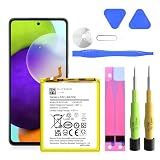 SHENMZ 5800mAh Replacement Battery for Samsung Galaxy A52/A52s 5G/4G (Upgraded) - Compatible with SM-A526/SM-A526B/DS/SM-A5260 EB-BG781ABY- Includes Repair Tools