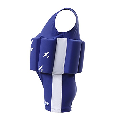 Baby Kids Floatation Suit Float One-Piece Swimwear Buoyancy for Girls Boys 1-10Years4