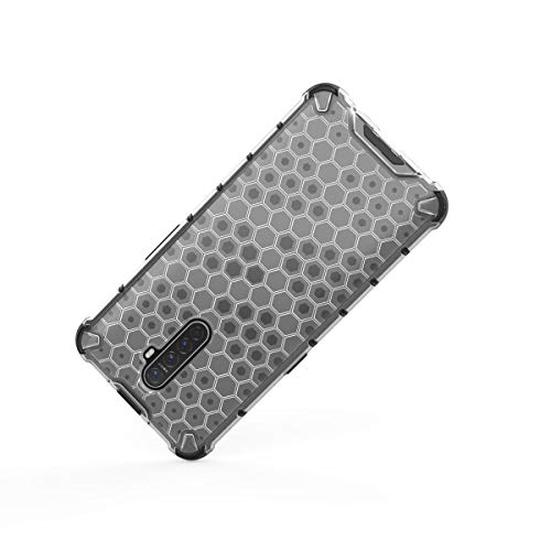 Image of Glasgow | for Realme X2 Pro Back Case Cover for Realme X2 Pro with 4 Bumper Corners and Military Grade Protection - Black