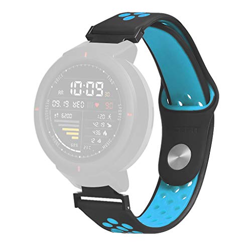 Pulseira de Substituição para Xiaomi Huami Amazfit Verge â€“ Estilo Esporte Silicone - Watch Band Al