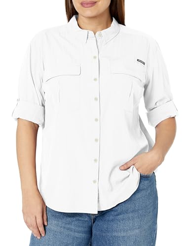 Chemise Femme Eddie Bauer Ls Guide UPF Field Shirt Plus, Taille Grande