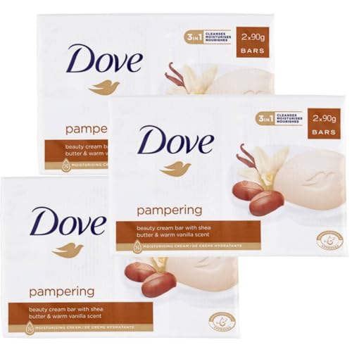 Dove Purely Pampering Soap Shea Butter 100 g Pack of 6