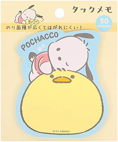ポチャッコ はがれにくい付箋 新商品 新型 クッション 付せん タックメモ メモ帳 Sanrio サンリオ 日本製 キャラクター