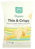 365 by Whole Foods Market, Organic White Corn Tortilla Chips Thin and Crispy, 12 Ounce