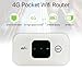 Mobile Hotspot, Portable Travel Router 150Mbps High Speed SIM Card (Not Provide) Hotspot Device 4G Strong Coverage Mobile Internet Router for Car Home Office Travel