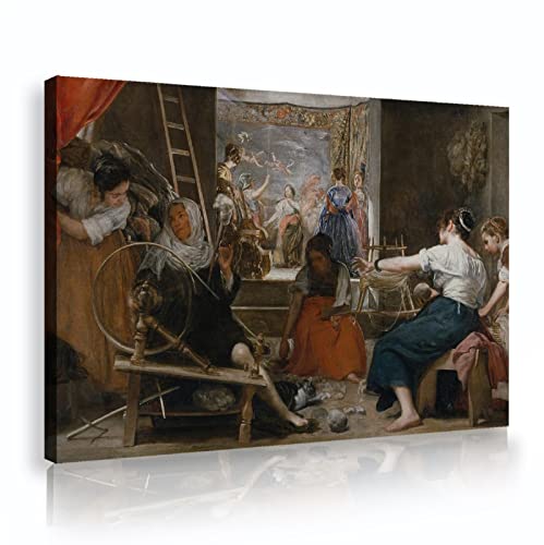 Affiches photos Las Hilanderas Velazquez pour décorer un salon chic