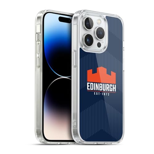 Funda de gel suave para iPhone 14 Pro carcasa flexible Edinburgh Rugby líneas