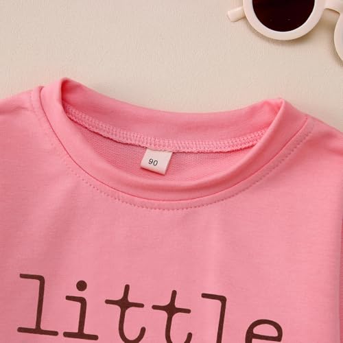 Toddler Baby Girls Halloween Sweatshirt Little Pumpkin Crewneck Pullover Tops Long Sleeve Outfit Shirt Fall Clothes4