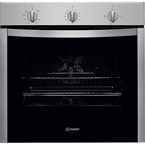 Indesit 60cm Built-In Gas Oven Mechanical Control Inox Igs3G-Y430Ix"Min 1 year manufacturer warranty"