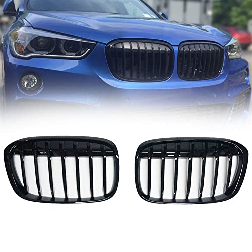 Calandre de rechange pour BMW X1 F48 F49 afin de remplacer une grille cassée 2016-2020