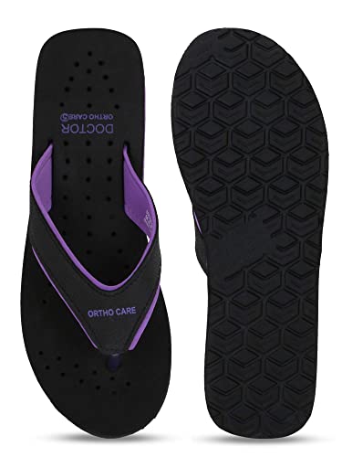 Image of DOCTOR EXTRA SOFT Chappal Care Orthopaedic and Diabetic Comfort Doctor Flip-Flop and House Slipper's for Women's D-18