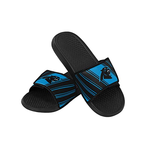 Image of FOCO mens NFL Team Logo Legacy Sport Slide Sandals