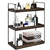 Bathroom Organizer Countertop 3 Tier Vanity Rack for Counter Storage Wooden Cosmetic Storage Rack Storage Tray Desktop Shelf Perfume Organizer Makeup Organizers Coffee Table Organizer