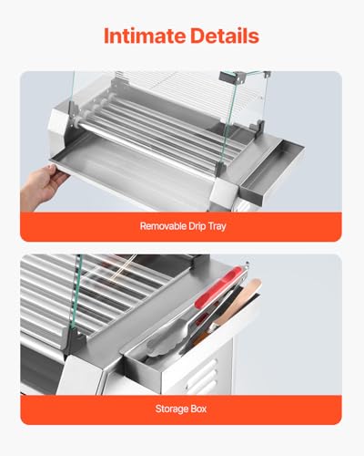 Commercial Hot Dog Roller Grill