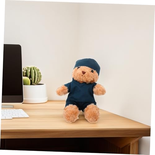 Peluche ours blouse infirmière pour féliciter un étudiant diplômé - 6