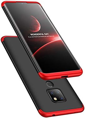 UNIYA Huawei Mate 20 Case, 3 in 1 Hard PC 360 Degree Shockproof Protective Case Cover