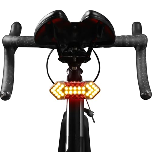 Bicycle Road Bike Remote Control Steering taillights, Outdoor high-Brightness Waterproof Warning Mountain Bike Riding Lights - Steering taillights