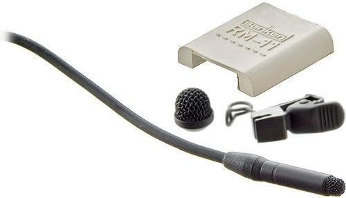 Sanken COS-11D Omnidirectional Lavalier Microphone for Digital Transmitters (Pigtail) (Black) (1.8 meters))