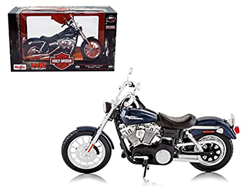 2006 Harley FXDBI Davidson Dyna Street Bob Bike Motorcycle 1/12 by Maisto 32325