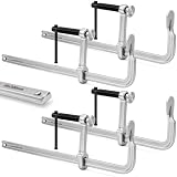 SOUJOY 12 inch F Clamps (4-Pack)