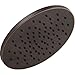 Delta Faucet Single-Spray Raincan Shower Head, Oil Rubbed Bronze Shower Head, Rainfall Shower Head, Round Shower Head, 1.75 GPM Flow Rate, Water Saving Shower Head, Venetian Bronze 52158-RB