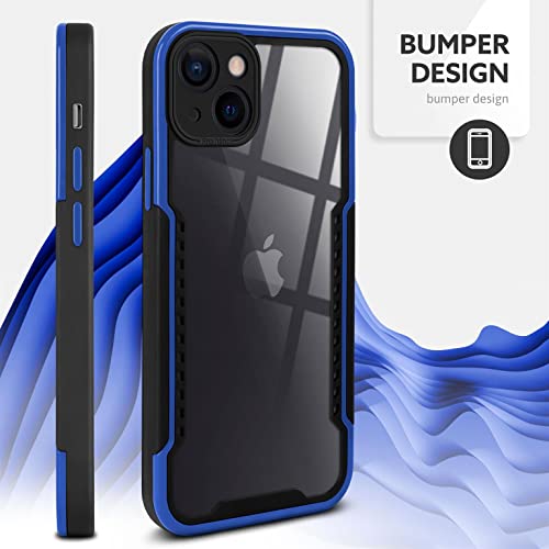 Coque silicone TPU iPhone 13 Mini ONEFLOW Vanguard bleu - 4
