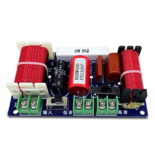 Diarypiece Weah 204 Frequency Divider Divider Audio Hifi Speaker, High & Low Frequency Divider High-Fidelity Vocal Divider