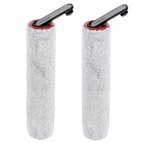 Phillizon 2 pezzi di sostituzione pennelli a rulli accessori kit compatibili con Dreame H12 Pro/ H12 Dual aspirapolvere a secco e umido senza fili