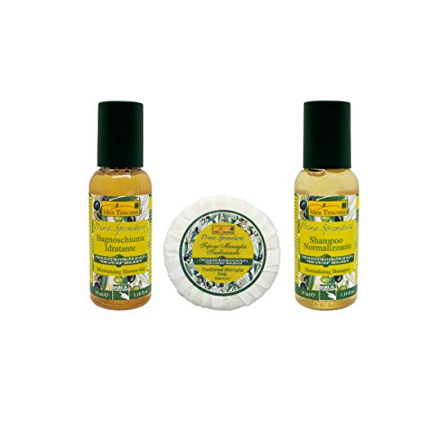 Juego de cortesía de hotel de 25 piezas - Línea de cortesía para hoteles, b&b AMENITIES - Idea Toscana Cover