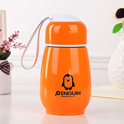 Frasco térmico, garrafa térmica de 300 ml Maserfaliw, copo térmico, pinguim, café, garrafa de água e