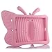 HCHA New iPad 9.7 2017 Case for Kids iPad Air Kids Cases Light Weight Shock Proof Protection Cases Protective Butterfly Cases Cover for New iPad 2017 Apple iPad Air/Air 2 /iPad Pro 9.7 Inch (Pink)