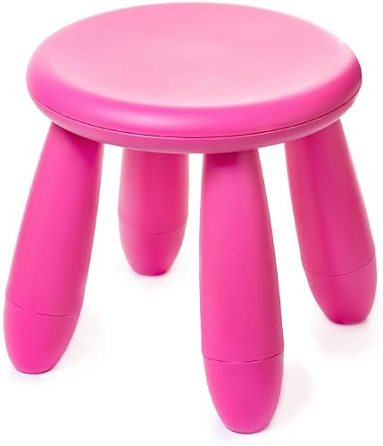 Kids Step Stool, Kindergarten Study Stools, Lightweight Footstools are Sturdy and Durable, Very Suitable for Use in The Kitchen, Bathroom and Bedroom (Red Wine)
