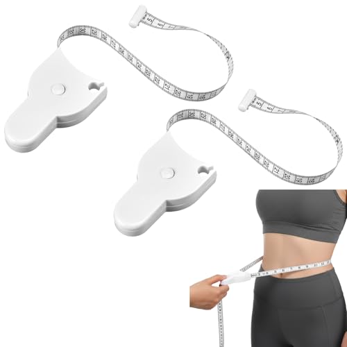 Pack de 2 cintas métricas retráctiles para cuerpo 60in miniatura 1