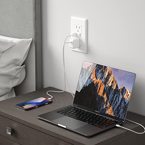 Outlet With Usb High Speed Charger 4.8A Charging Capability,Duplex Receptacle 15 Amp, Tamper Resistant Wall Socket Usb Outlet,Child Proof Safety,Screwless Wall Plate,White (4 Pack) #TOP3