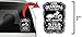 Real Grandpas Ride Motorcycles 7 inch Decal for Cars, Trucks, Motorcycles, Boats & Laptops - Sticks to All Flat Surfaces Including Car Windows