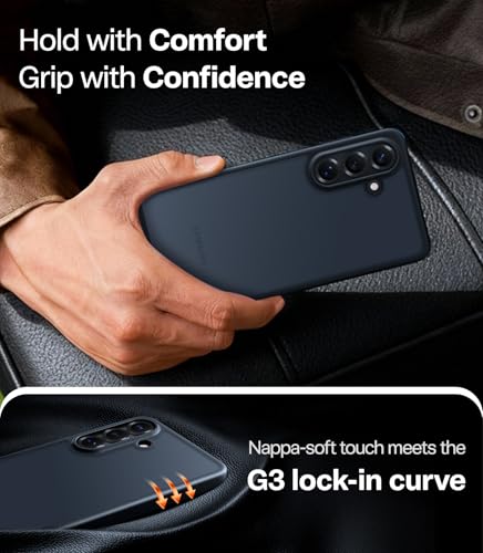 Image of TORRAS for Samsung Galaxy S26 Plus Case, [12FT Military-Grade Protection] Slim Case for Samsung S26 Plus Case Thin, Matte Translucent Black, S26+ Case, 6.7'', Guardian Series