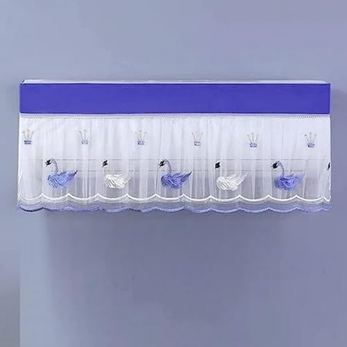 Image of Mshine Premium Polyester Split AC Dust Cover for 1.5 Ton Indoor AC | Washable Dustproof Air Conditioner Protective Cover | Reusable Open Type AC Cover for Home, Office & Hotel (Pack of 1)