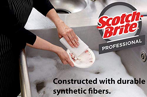 Scotch-Brite Light Duty Scrubbing Pad 9030, 3.5 In X 5 In, 40/Case #TOP3