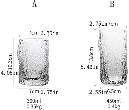 Whiskey Champagne Glasses Water Tumblers Glasses Elegant Glasses,Glass Tumblers,Drinking Glasses For Water, Juice, Beer, Wine. Drinking Glasses Wine Glass (Color : B2(Pcs)) #TOP1