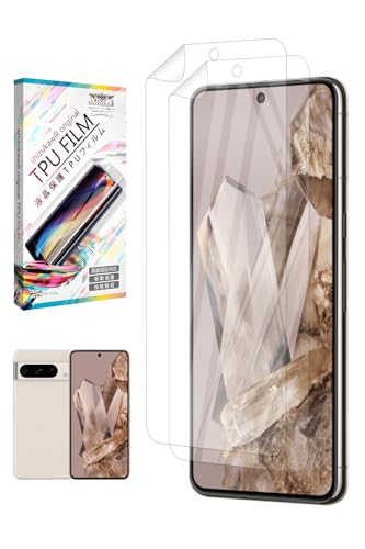 �V�Y�J�E�B�� Google Pixel8 Pro �ی�t�B���� �t�B���� TPU�t�B���� �t���ی�t�B���� 2������