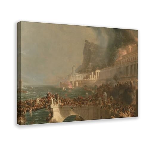 Tableau Thomas Cole art empire pour habiller un mur de bureau vide