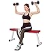Foldable Portable Weight Bench - Multi Function Workout Bench and Ab Exercises