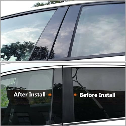 Accesorios para Hyundai Creta Cantus 2014-2019: cubiertas de pilares y embellecedores de ventana 5