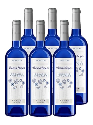 Cuatro Rayas Verdejo Organic Afrutado D.O. Rueda (6 Botellas x 750ml)