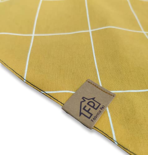 Fábrica Pet Bandana Exclusive Amarelo M