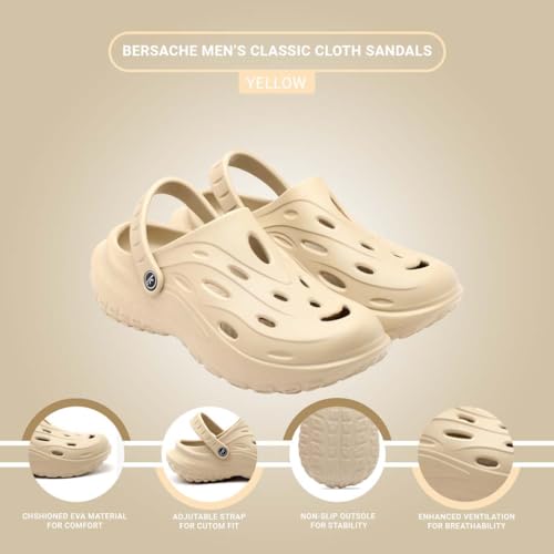 Image of BERSACHE Extra Soft Classic Casual with Back Strap Regular wear with Ultra Soft & Flexibility Technology Slipper for Men's & Boy's