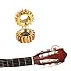 Bnineteenteam Gitarrensaiten Stimmgerät, Konzertgitarre Mechanik Innensechskantloch 4mm (6 STÜCKE) Gitarren Zahnrad Musikinstrumentenzubehör